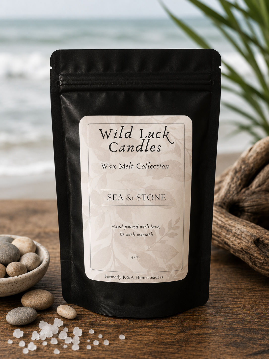 Wax Melts by Wild Luck Candles | 4 oz Hand-Poured 100% Soy Wax Melt | Choose Your Scent