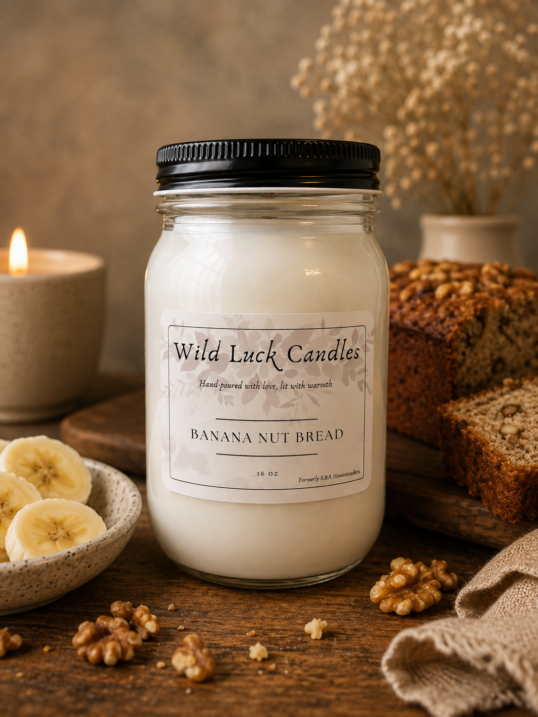 Wild Luck Candles | 16 oz Hand-Poured 100% Soy Candle | Choose Your Scent