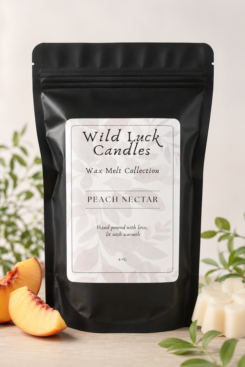 Wax Melts by Wild Luck Candles | 4 oz Hand-Poured 100% Soy Wax Melt | Choose Your Scent